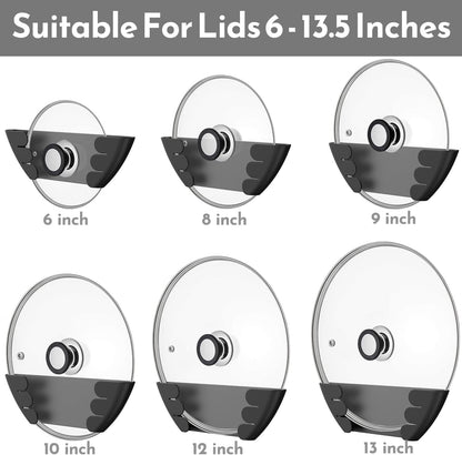 🔥Last Day 49% OFF - 🍳Universal Pot Lid Organizer for Cabinet