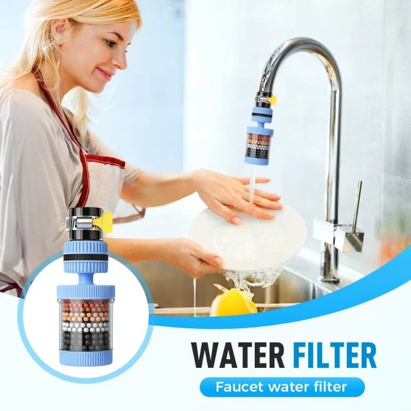 6-Layer Faucet Water Filter – Multi-Stage Tap Filter For Cleaner Everyday Water