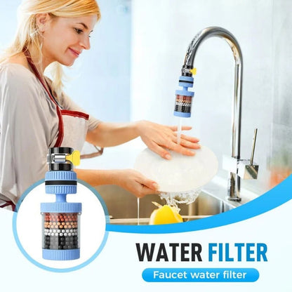 6-Layer Faucet Water Filter – Multi-Stage Tap Filter For Cleaner Everyday Water