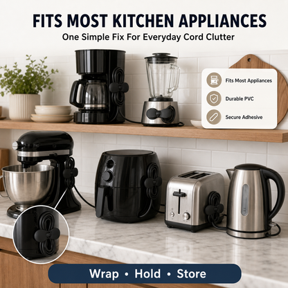 ✨ New Upgrade Cord Organizer For Kitchen Appliances