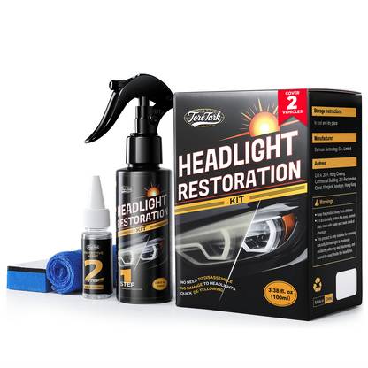 Toretark Car Headlight Restoration Kit