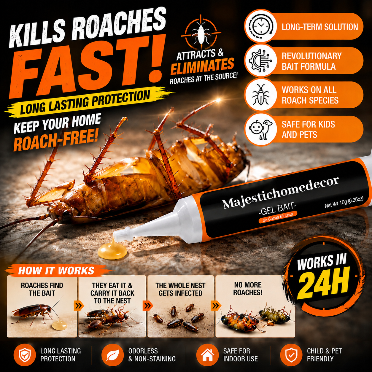 Cockroach Gel Bait
