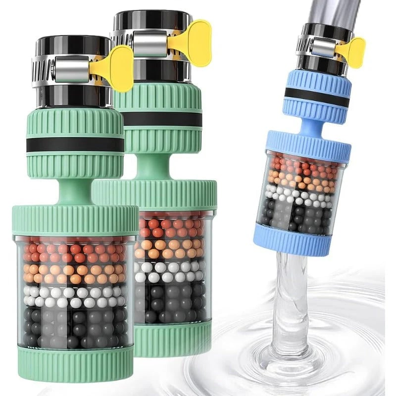 6-Layer Faucet Water Filter – Multi-Stage Tap Filter For Cleaner Everyday Water