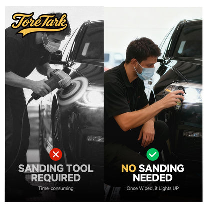 Toretark Car Headlight Restoration Kit