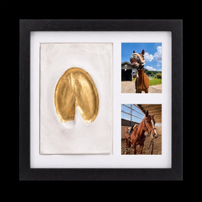 🐴Horse Hoofprint Keepsake Clay Kit💛Their actual hoofprint — made by your own hands.🐴
