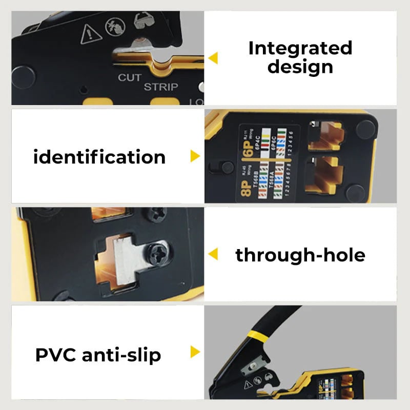🔥Limited Time Promotion 49% OFF🔥Multi-Function Network Cable Crimping Tool