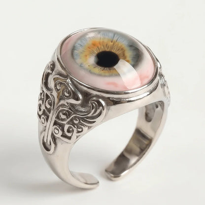 🎃 Halloween Pre-Sale 🎃 Eyeball Ring in Vintage Victorian Gothic Style