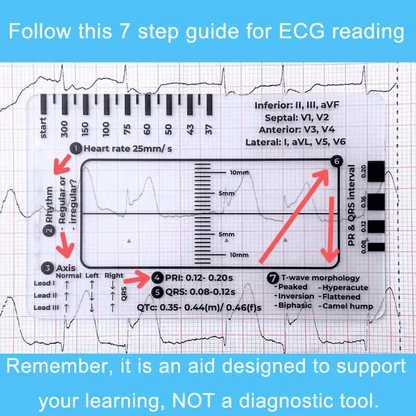 🔥HOT SALE -ECG 7 Step Ruler