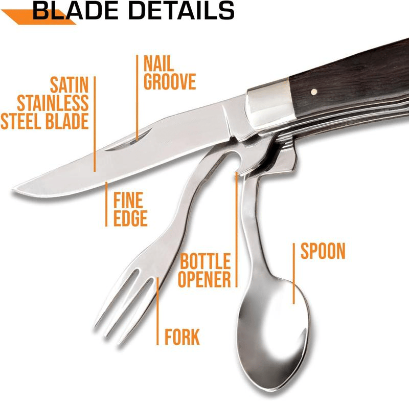 4-in-1 Multi-Function Pocket Knife
