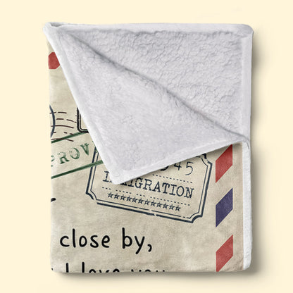 Daughter's Gift-Letter Blanket Gift-Sweet Words To My Daughter (49% OFF TODAY)
