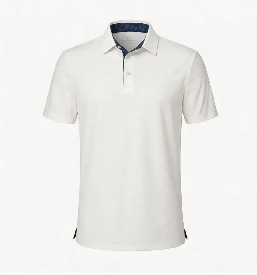 ⚡Hot Sales 49% OFF🔥3-Pack Men's Performance Polo Shirts – Soft Breathable Cotton, 4-Way Stretch, Moisture-Wicking, Classic Collared for Work, Golf & Everyday Wear
