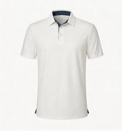 ⚡Hot Sales 49% OFF🔥3-Pack Men's Performance Polo Shirts – Soft Breathable Cotton, 4-Way Stretch, Moisture-Wicking, Classic Collared for Work, Golf & Everyday Wear