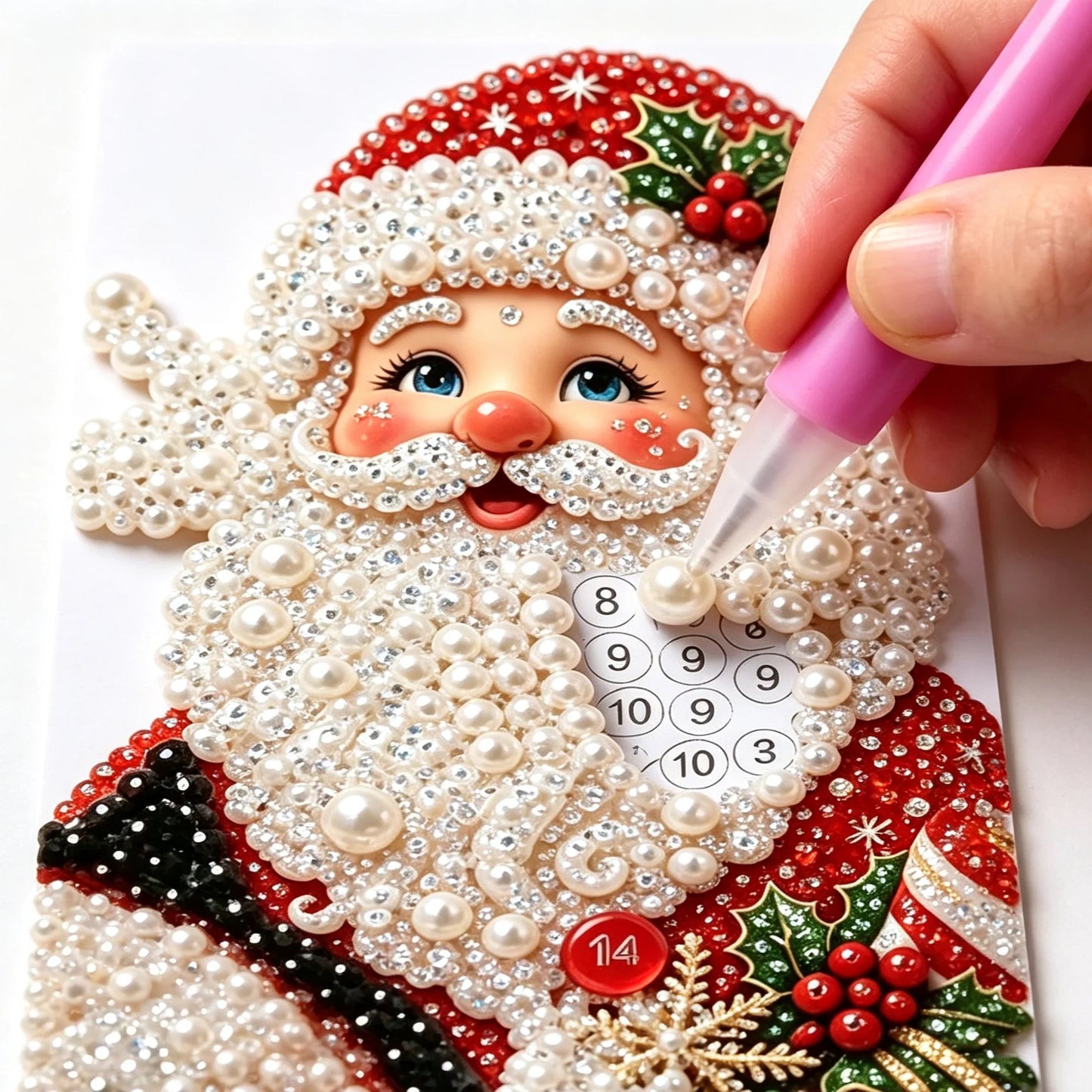 🔥LAST DAY 50% OFF - 🎄Plymagic DIY Pearl Art - Christmas Collection
