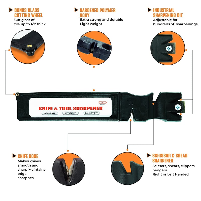 🎁🔥LAST DAY 50% OFF🔥-2026 new All-in-One Professional Knife and Tool Sharpener