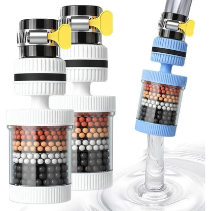 6-Layer Faucet Water Filter – Multi-Stage Tap Filter For Cleaner Everyday Water