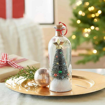 🎁Last Day 49% OFF🔥Mr. Christmas  Christmas Tree Message In A Bottle