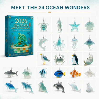 🌊2026 Sea Glass Advent Calendar · Ocean Treasures