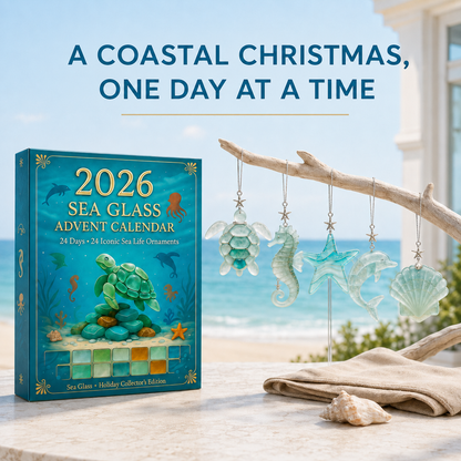 🌊2026 Sea Glass Advent Calendar · Ocean Treasures