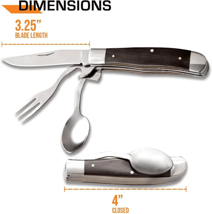 4-in-1 Multi-Function Pocket Knife