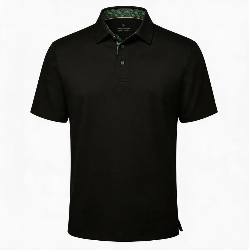 ⚡Hot Sales 49% OFF🔥3-Pack Men's Performance Polo Shirts – Soft Breathable Cotton, 4-Way Stretch, Moisture-Wicking, Classic Collared for Work, Golf & Everyday Wear