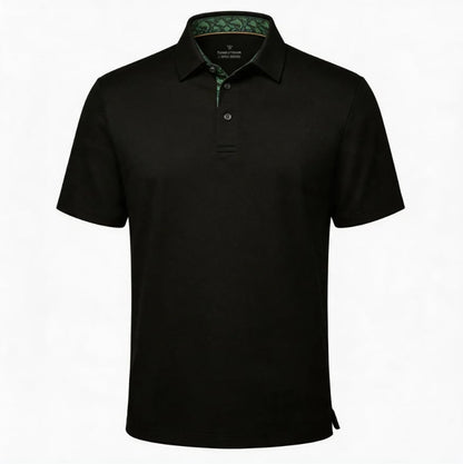 ⚡Hot Sales 49% OFF🔥3-Pack Men's Performance Polo Shirts – Soft Breathable Cotton, 4-Way Stretch, Moisture-Wicking, Classic Collared for Work, Golf & Everyday Wear