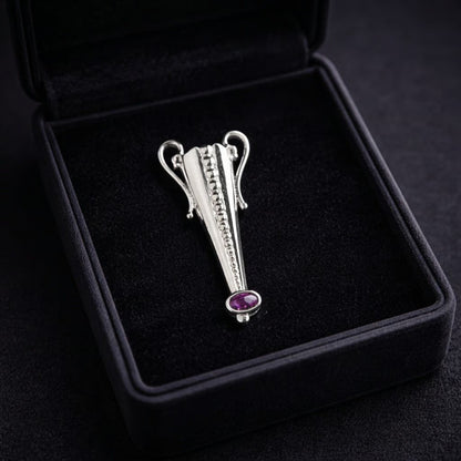 Vase Brooch