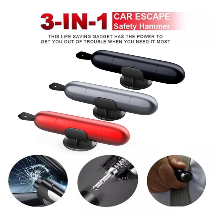 2026(🌲The Best Christmas Sale- SAVE 48% OFF)2026 Upgraded 3 in 1 car window breaker(BUY 4 GET EXTRA 15% OFF)