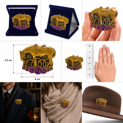 War Horse Remembered Brooch