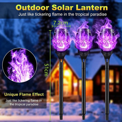 🔥Halloween Early Bird Special Sale 55% OFF🔥Halloween Solar Skull Flame Lights💀