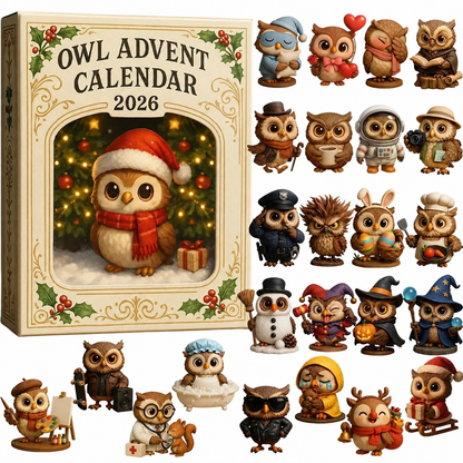 Owl Advent Calendar 2026🎁 24 Gifts Inside!