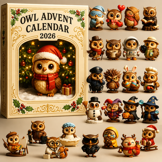 Owl Advent Calendar 2026🎁 24 Gifts Inside