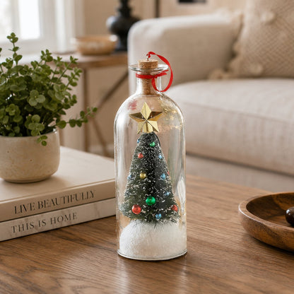 🎁Last Day 49% OFF🔥Mr. Christmas  Christmas Tree Message In A Bottle