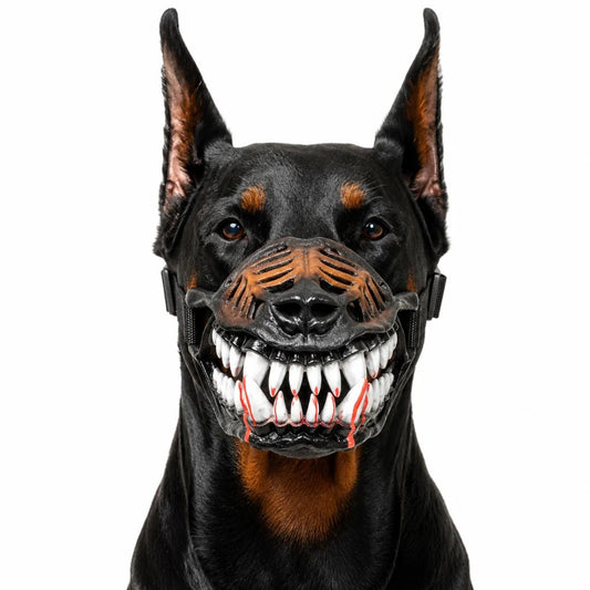 🎃 🔥🐶Hell Hound Monster Muzzle