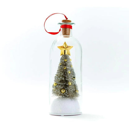 🎁Last Day 49% OFF🔥Mr. Christmas  Christmas Tree Message In A Bottle