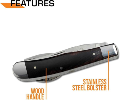 4-in-1 Multi-Function Pocket Knife