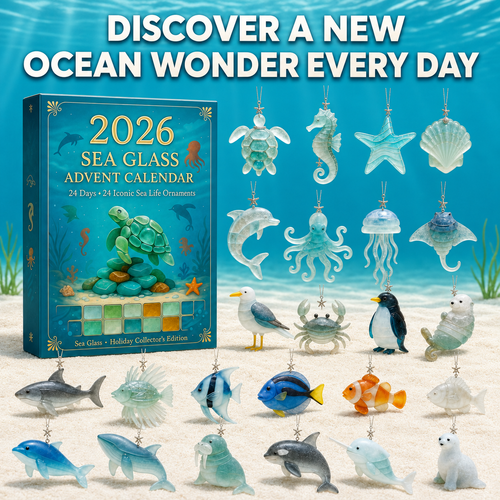🌊2026 Sea Glass Advent Calendar · Ocean Treasures