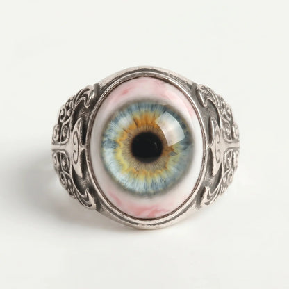 🎃 Halloween Pre-Sale 🎃 Eyeball Ring in Vintage Victorian Gothic Style