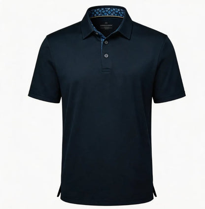 ⚡Hot Sales 49% OFF🔥3-Pack Men's Performance Polo Shirts – Soft Breathable Cotton, 4-Way Stretch, Moisture-Wicking, Classic Collared for Work, Golf & Everyday Wear