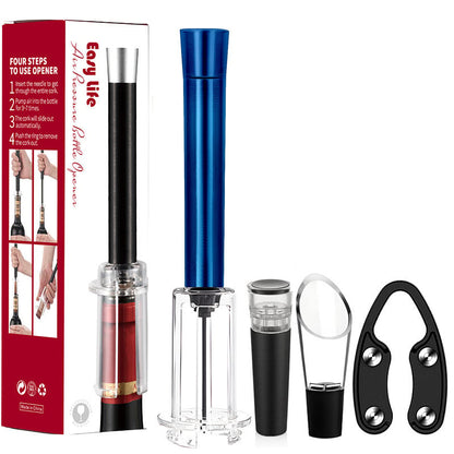 🎁🔥LAST DAY 50% OFF-🔥Air Pump Cork Remover Wine Bottle Opener Set
