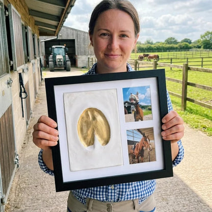 🐴Horse Hoofprint Keepsake Clay Kit💛Their actual hoofprint — made by your own hands.🐴