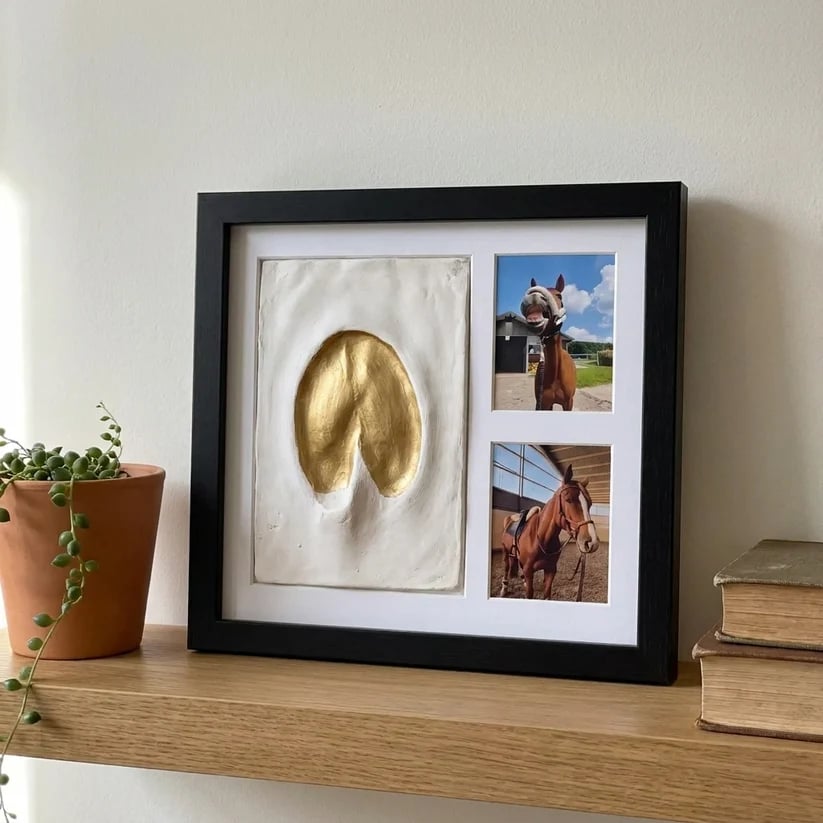 🐴Horse Hoofprint Keepsake Clay Kit💛Their actual hoofprint — made by your own hands.🐴