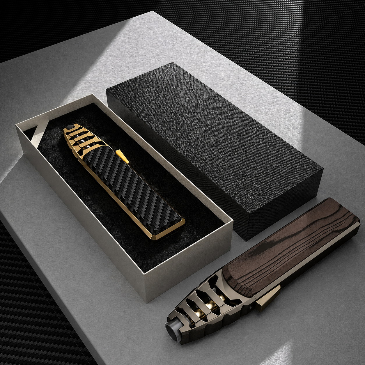 🔥Windproof straight torch blue flame lighter