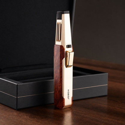 🔥Windproof straight torch blue flame lighter
