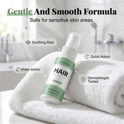 Limited Stock! 50% Off Hot Sale Ongoing📢8-Minute Hair Removal Spray – Painless & Full-Body Use Design