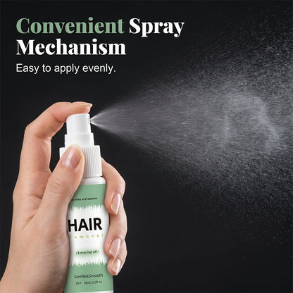 Limited Stock! 50% Off Hot Sale Ongoing📢8-Minute Hair Removal Spray – Painless & Full-Body Use Design
